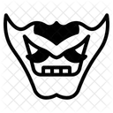 Mascara Samurai Icono