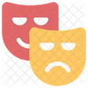 Máscaras de teatro  Ícone