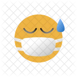 Mascarilla Emoji Icono