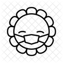 Mascarilla Enfermos Virus Icono