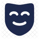 Mascara Feliz Feliz Mascara Icono