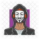 Uomo Maschera Avatar Icon