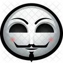 Guy Fawkes Maschera Vendetta Icon