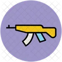 Maschinenpistole Waffe Ak Symbol