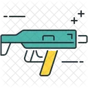 Maschinenpistole Maschinenpistole Kurze Reichweite Symbol