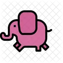 Elephant Mammal Mascot Icon