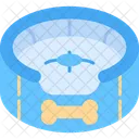 Mascota Reino Animal Cama Icono