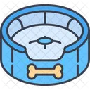Mascota Reino Animal Cama Icono