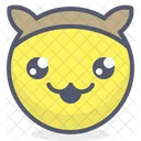 Mascota Cara Smiley Icon