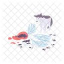 Mascota Perro Desastre Icono