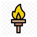 Mashal Torch Fire Icon