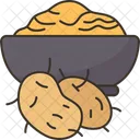 Mashed Potatoes Delicious Icon