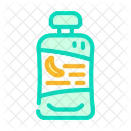 Mashed Banana Bottle  Icon