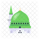 Masjid Nabawi Madina Mosque Holy Landmark Icon