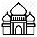 Masjid Outline Islamic Mosque Ramadan Mosque Icon