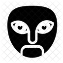 Plain Mask Horror Icon