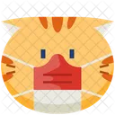 Mask Emoticon Cat Icon