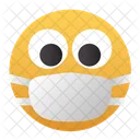 Mask Medical Emoji Icon