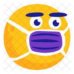 Mask Emoji Icon