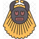 Mask Kpele Tribal Icon