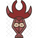 Mask Kwele Ritual Icon