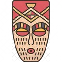 Mask Bakongo Kongo Icon