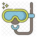 Mask And Snorkel  Icon