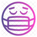 Mask Emoticon Cute Emoji Icon