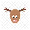 Animal Antler Background Icon