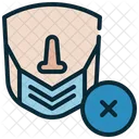 Mask Wrong Protection Icon