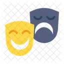 Cinema Mask Theater Icon