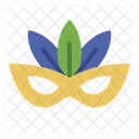 Mask Feather Brazil Icon