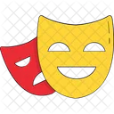 Maske Maushulle Schauspielermaske Symbol