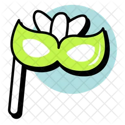 Maskenparty  Symbol