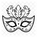 Maskerade Maske Requisite Symbol
