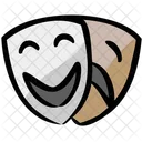 Masks Acting Theater Icon