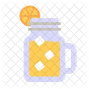 Mason Jar Drink Beverage Icon