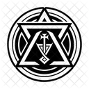 Masonic Sign Freemasonry Hermetic Icon