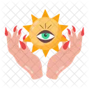 Masonic Sun Masonic Symbol Illuminati Sun Icon