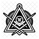 Masonic Symbol Freemasonry Hermetic Icon
