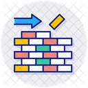 Masonry Architecture Block Icon