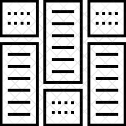 Masonry Grid  Icon