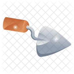 Masonry Trowel  Icon