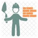 Masonry Work Build Construction Icon