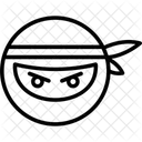 Masque Deguisement De Ninja Furtivite Icône