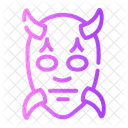 Diable Demon Masque Icon