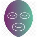 Masque facial  Icône