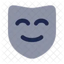 Masque Heureux Heureux Masque Icône