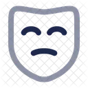 Masque triste  Icône