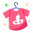 Masquerade Shirt Tee Shirt Half Sleeves Icon
